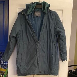 Women’s Teal Green Hooded Jacket. NWOT.  Weather Stoppers by totes